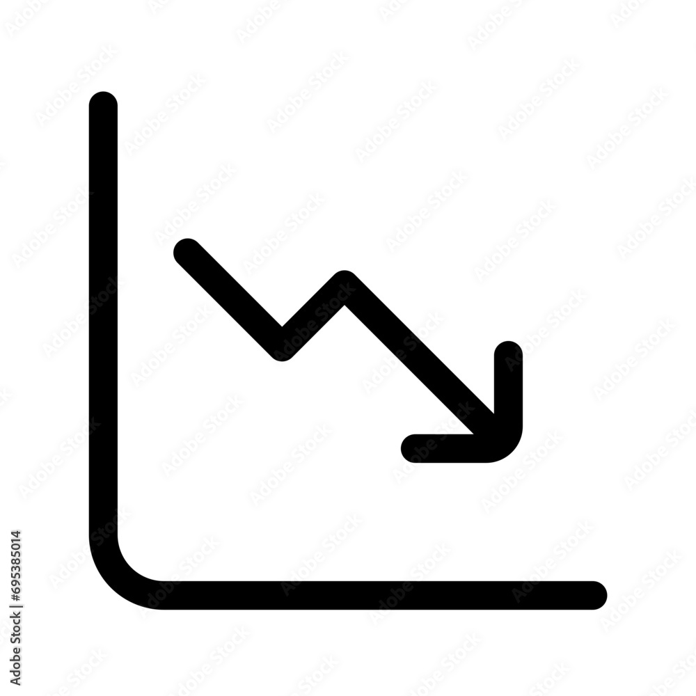 line chart icon, line graph icon, ui ux icon line chart icon, line graph icon, ui ux icon