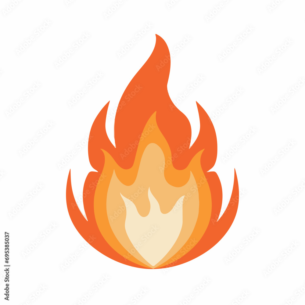 fire and flames vector AI generated fire and flames vector AI generated