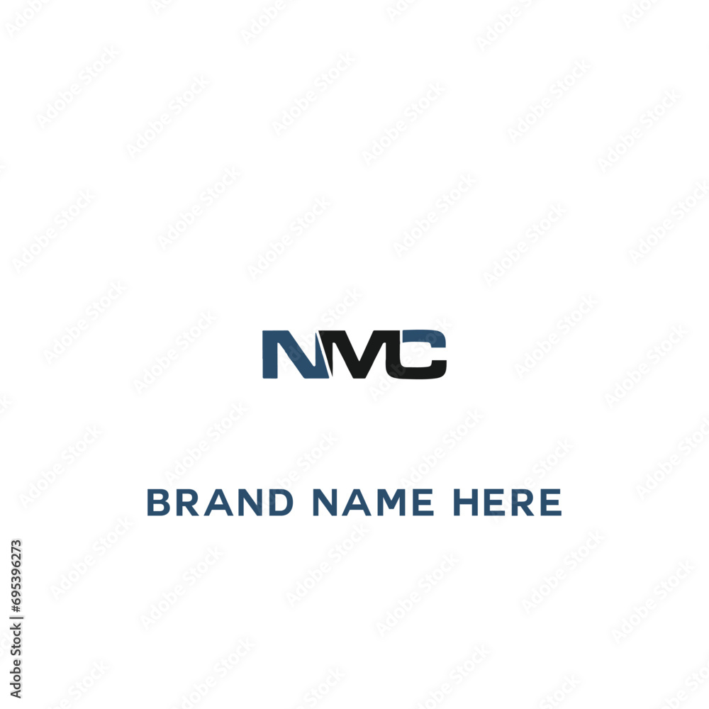 NMC logo. N M C design. White NMC letter. NMC, N M C letter logo design. Initial letter NMC linked circle monogram  logo, NMC letter logo vector design.  logo