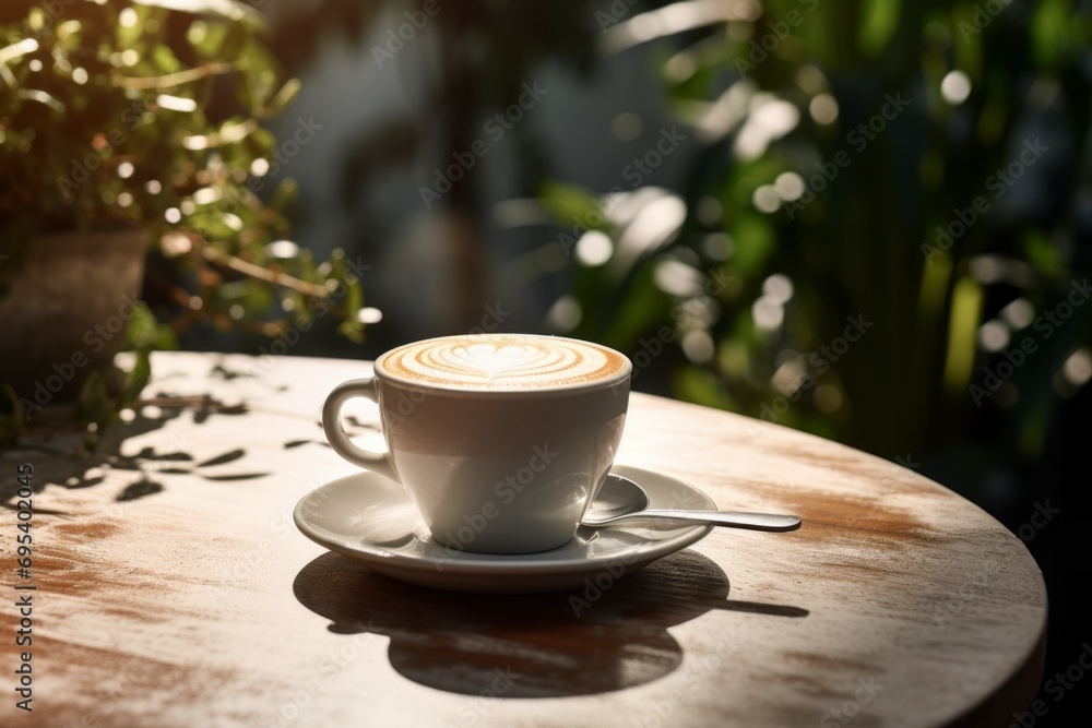 art coffee on marble background, cup of coffee with Love. Hot cappuccino with streamed milk. Pour the hot milk made a heart. art coffee on marble background, cup of coffee with Love. Hot cappuccino with streamed milk. Pour the hot milk made a heart.