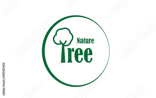 tree nature logo design