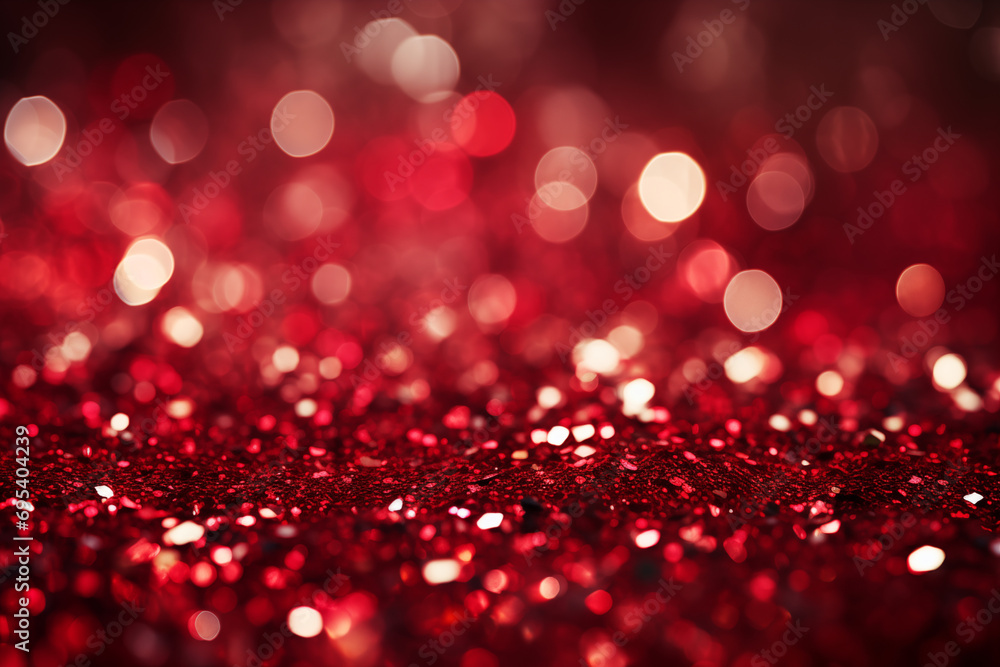 Festive red bokeh background with glittering lights and bokeh, perfect for Christmas and New Years Eve parties. Concept of a dazzling holiday season. Festive red bokeh background with glittering lights and bokeh, perfect for Christmas and New Years Eve parties. Concept of a dazzling holiday season.