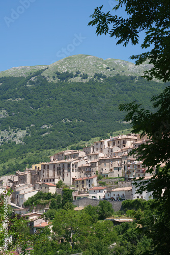 Barrea, old village at Abruzzo National Park