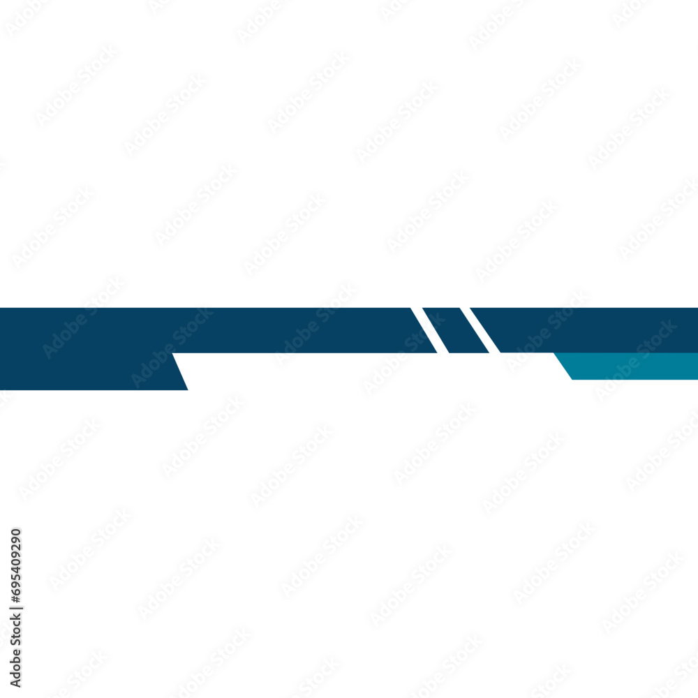 Fototapeta premium Letterhead Geometric Shape