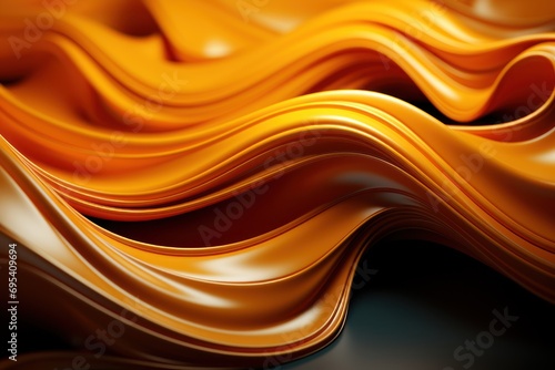  a close up view of a wavy orange and brown background with a black background and a black background with a white background and a black background with a white border.