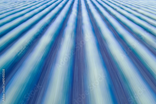 Abstract motion blur with blue gradient lines photo