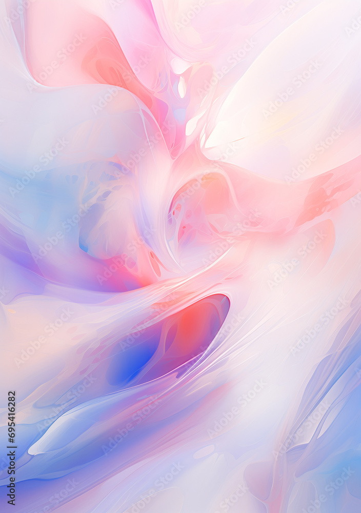 Abstract background image about the positive energy and aura. Ai generative