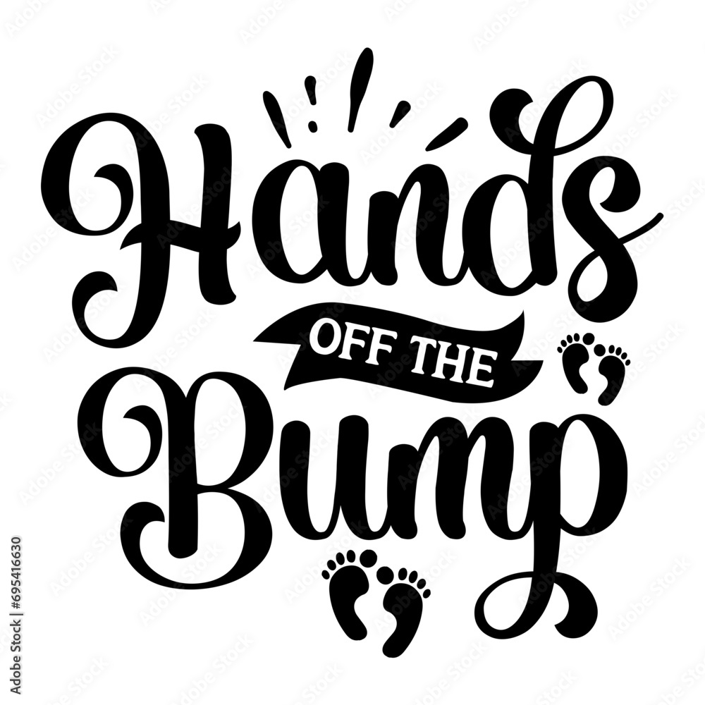 Hands Off The Bump SVG