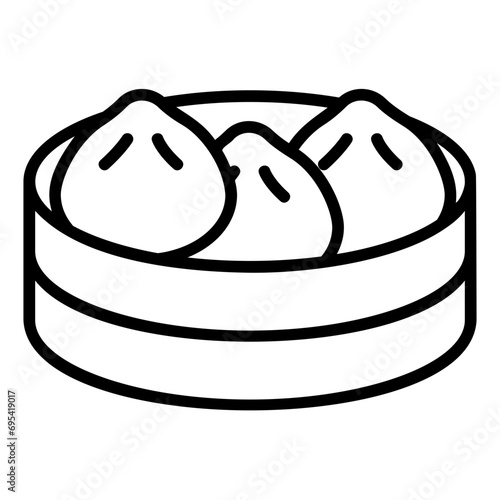 buns outline icon