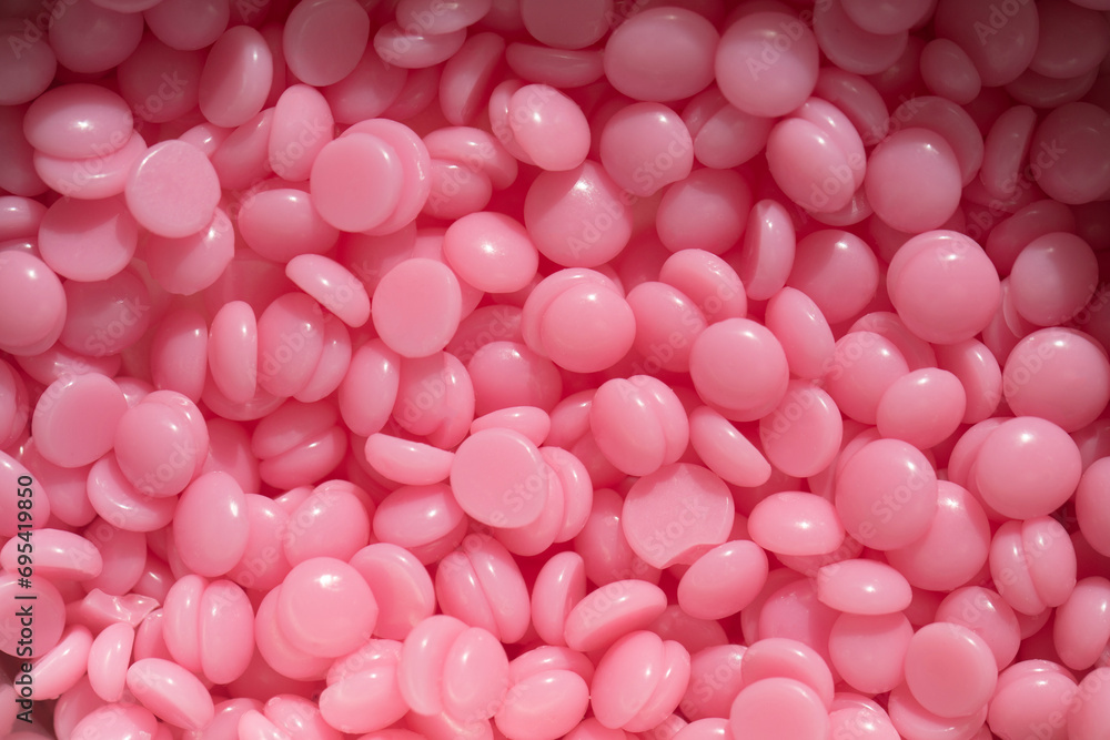 Macro image for hard wax beans Macro image for hard wax beans