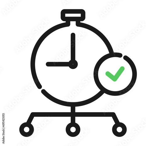 work life balance icons