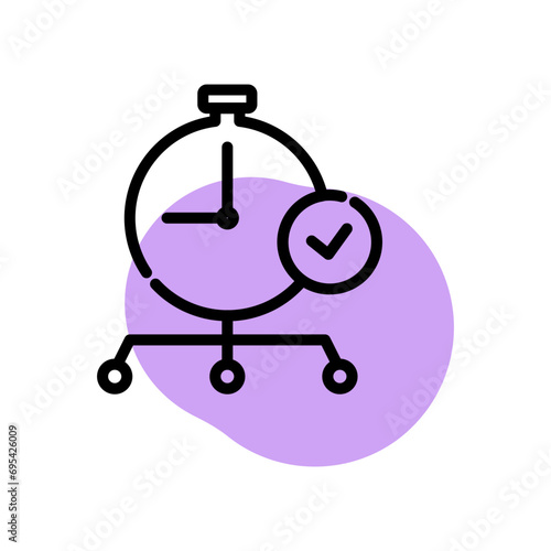 work life balance icons