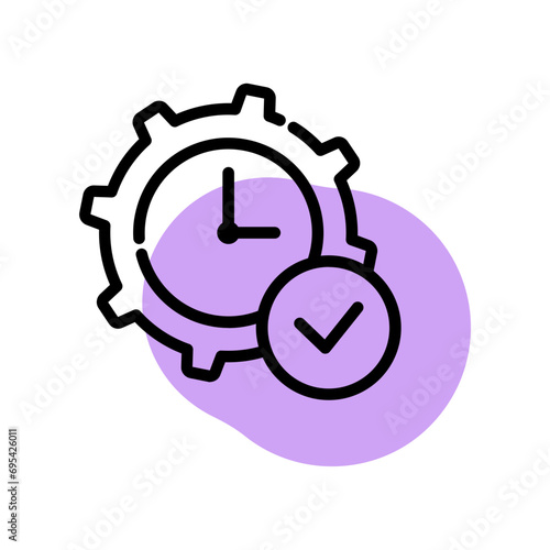 work life balance icons