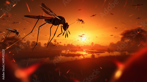 World Malaria Day, Dengue Mosquito, Safe Health, Generative Ai