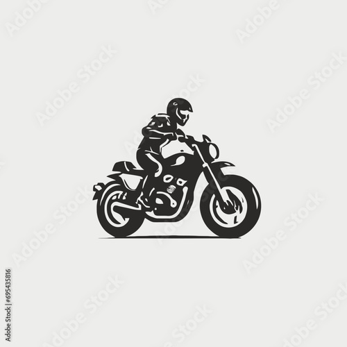 Motorcycle Logo Design Very Cool Concept 