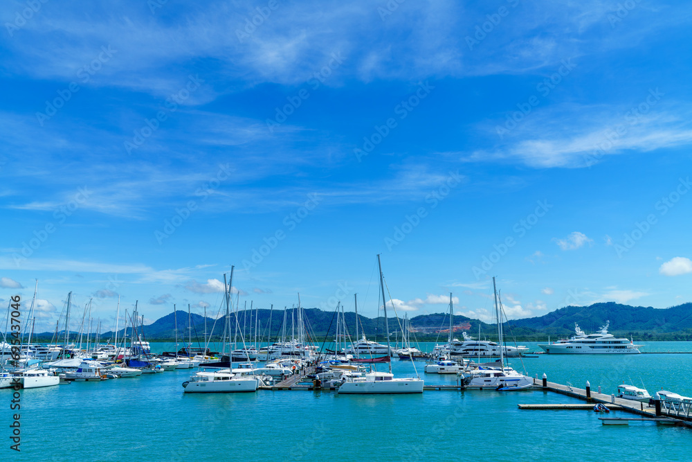 yacht haven marina pier phuket