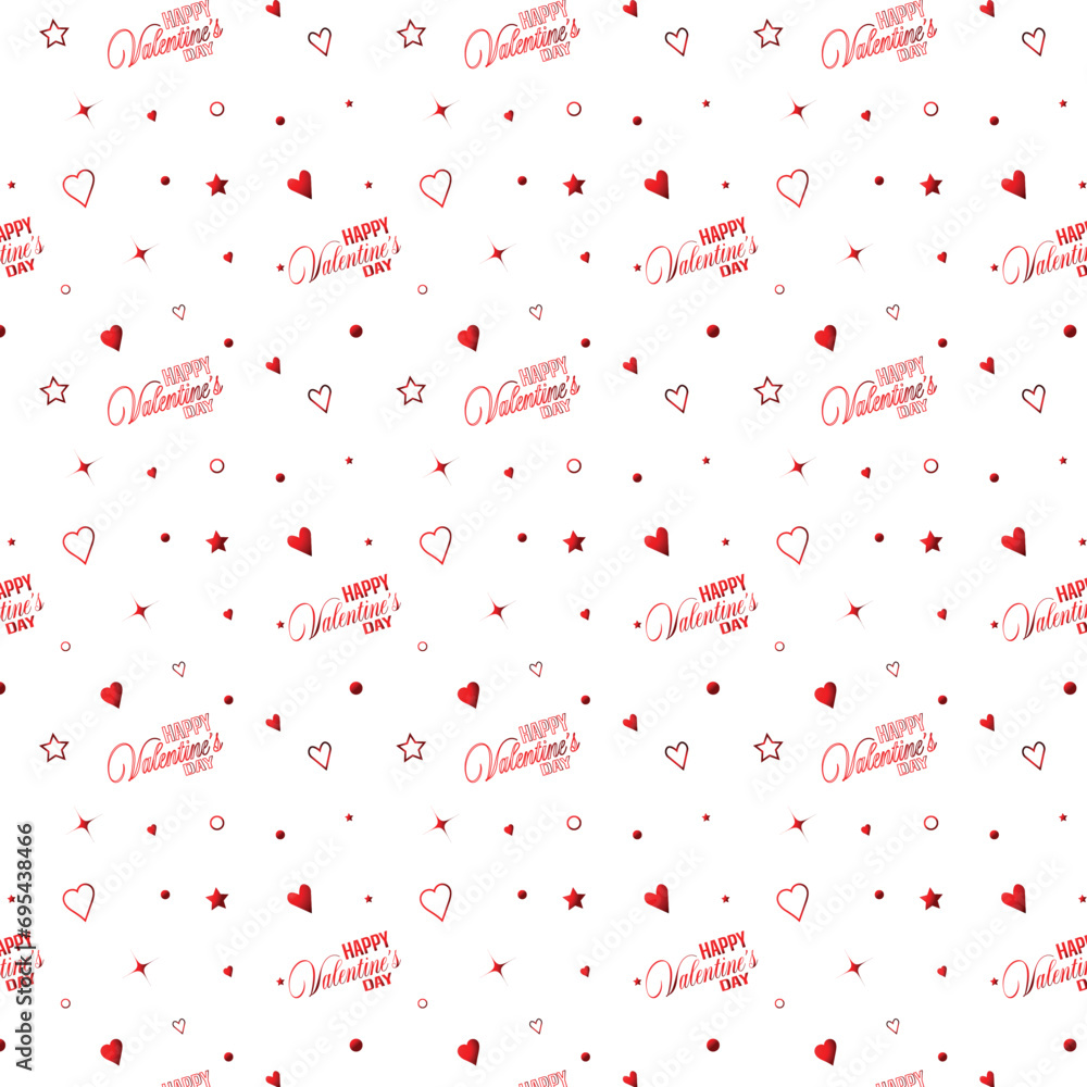 vector background design especially made for valentine's day, seamless pattern of hearts and stars representing love vector background design especially made for valentine's day, seamless pattern of hearts and stars representing love