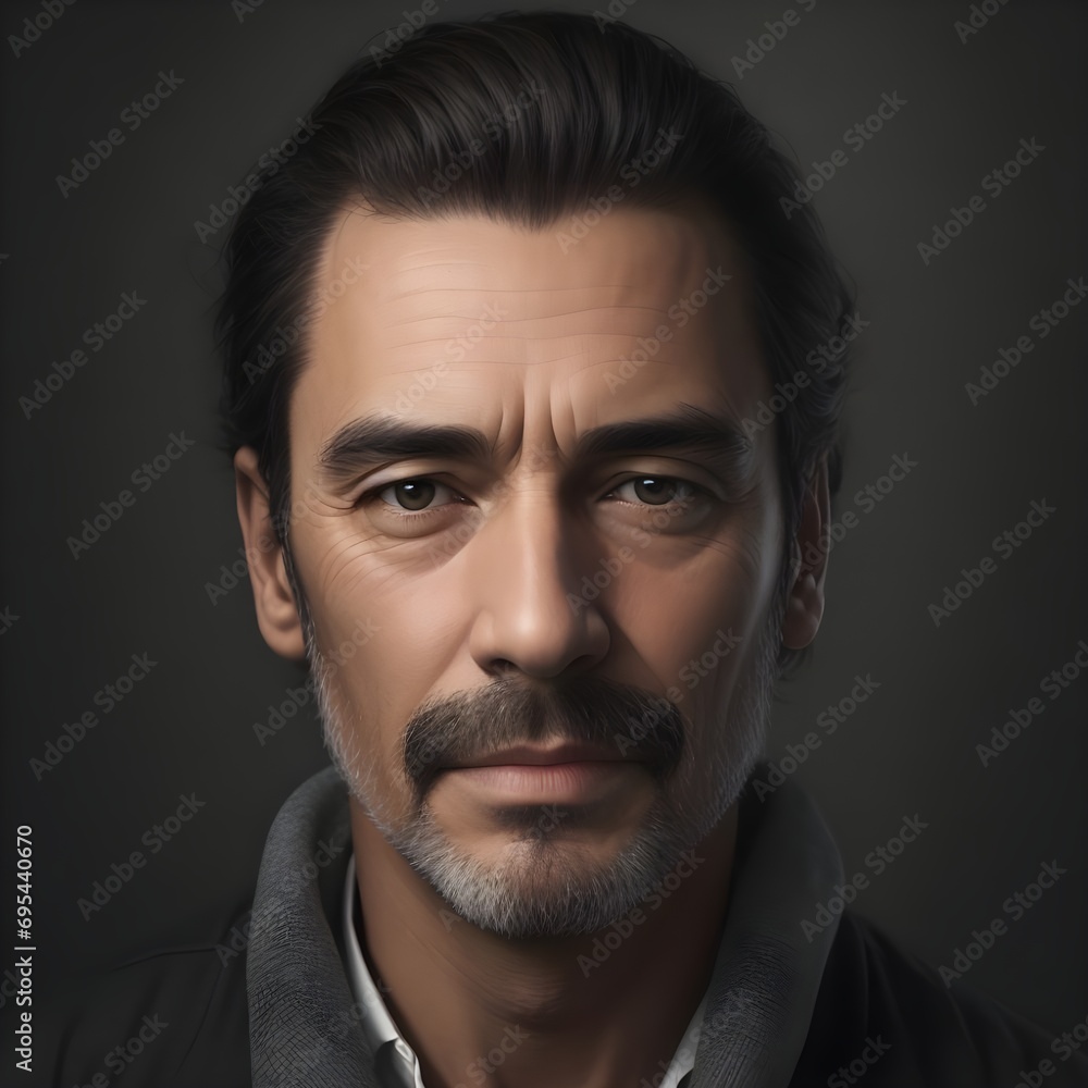 portrait of a man portrait of a man