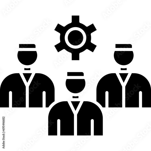Canvastavla Team Work Icon