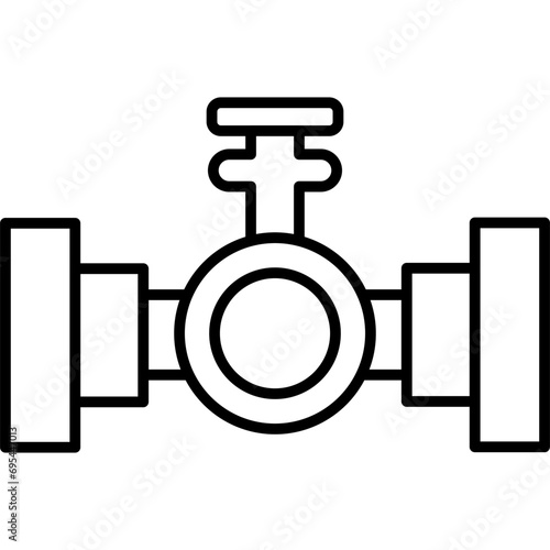 Gate Valve Icon