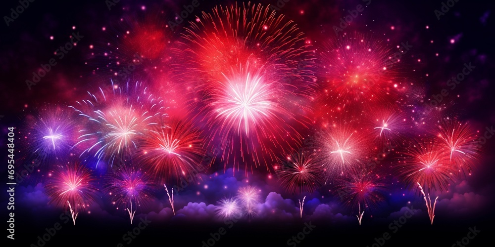 Fireworks summer festival background. Happy New Year, Merry Christmas. Fireworks summer festival background. Happy New Year, Merry Christmas.