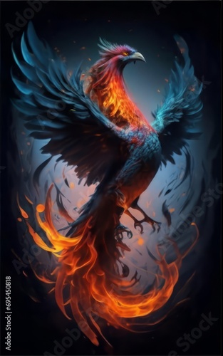 Rising of a phoenix © Sumon