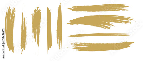 アナログタッチのブラシストローク