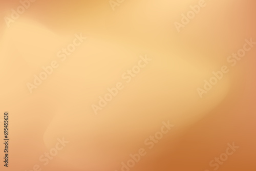 Abstract beige color blurred background, defocused aesthetic wallpaper design with copy space for various creative projects - presentation, cosmetics, web design, corporate report.