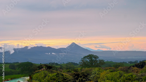 Arenal Volcano, forest, rivers, cattle, imposing, impressive
