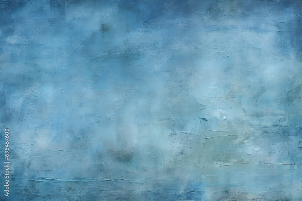 Obraz premium Blue aged acrylic paint texture background