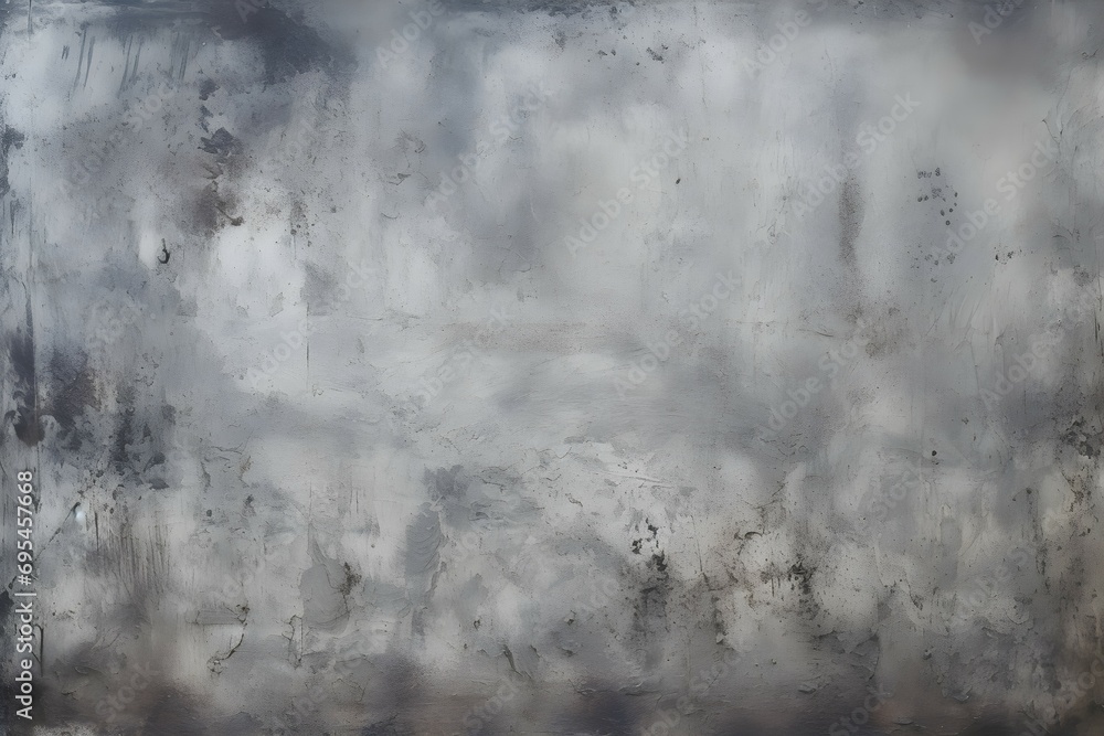 Grey aged acrylic paint texture background