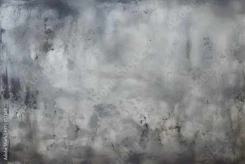 Grey aged acrylic paint texture background © DimaSabaka