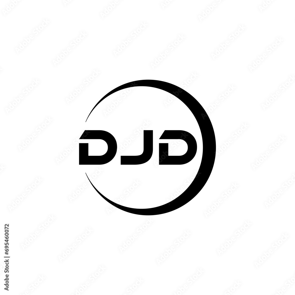 DJD letter logo design with white background in illustrator, cube logo, vector logo, modern alphabet font overlap style. calligraphy designs for logo, Poster, Invitation, etc. DJD letter logo design with white background in illustrator, cube logo, vector logo, modern alphabet font overlap style. calligraphy designs for logo, Poster, Invitation, etc.