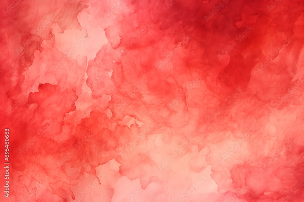 Red abstract watercolor texture