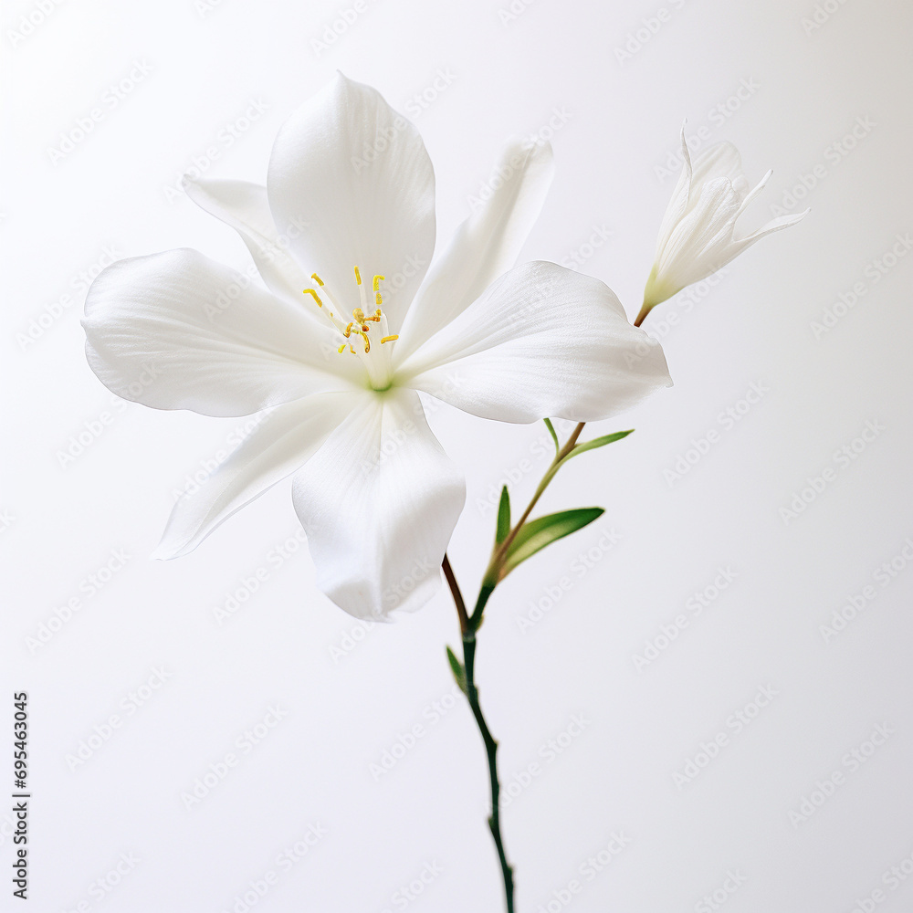 Naklejka premium white magnolia flower