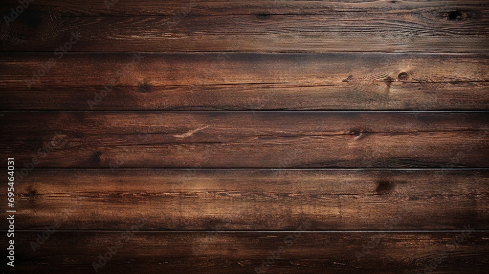 old wooden background, wallpaper, Highlight the rustic charm of an old, grunge, dark brown wood table with this texture. Showcase the intricate details and character of the wooden timber using the  li - obrazy, fototapety, plakaty 