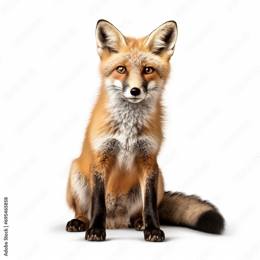 Fototapeta premium red fox vulpes 4 years old