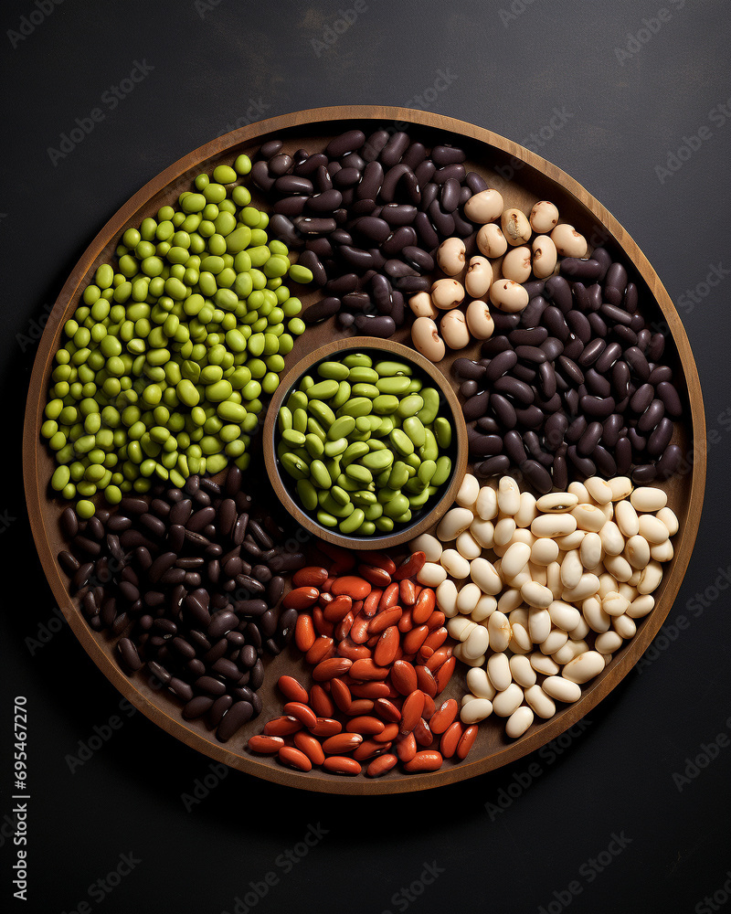 Fototapeta premium beans in a bowl