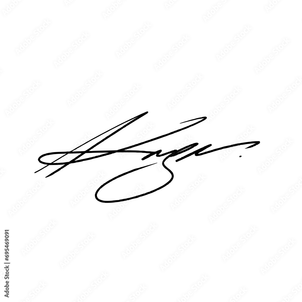 Abstract signature letter K. Vector illustration with black writing and alpha channel. Abstract signature letter K. Vector illustration with black writing and alpha channel.