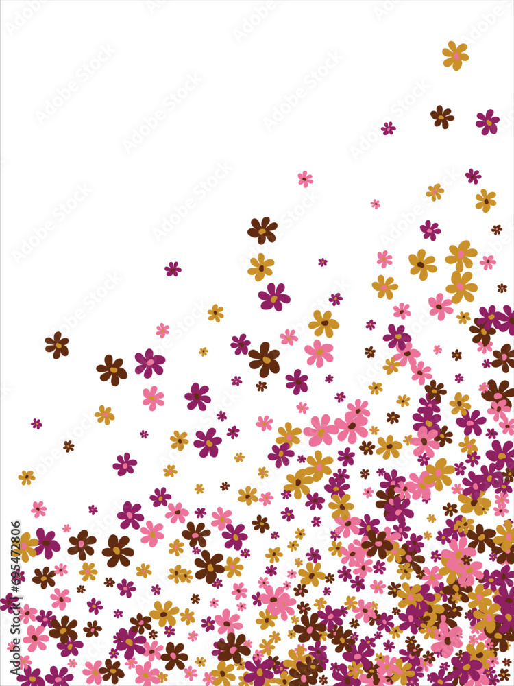 Fashionable frame of flowers. Spring background design, colorful bright flowers, decorative beautiful garden. Place for text. Design for postcard, invitation, web. Vector illustration Fashionable frame of flowers. Spring background design, colorful bright flowers, decorative beautiful garden. Place for text. Design for postcard, invitation, web. Vector illustration