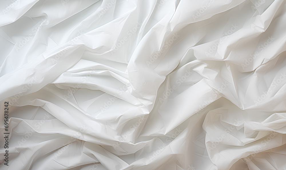 Light Crumpled Paper Texture