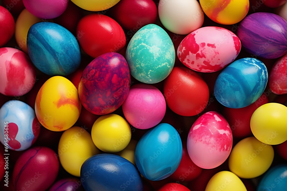 Colorful easter eggs. Background. pink. blue. red and yellow eggs. Colorful easter eggs. Background. pink. blue. red and yellow eggs.