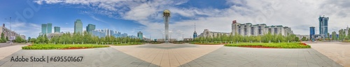 Image of the Kazakh capital Astana in summer from 2015 © Aquarius