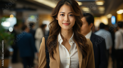 The Joyful Smile of an Asian Business Trailblazer