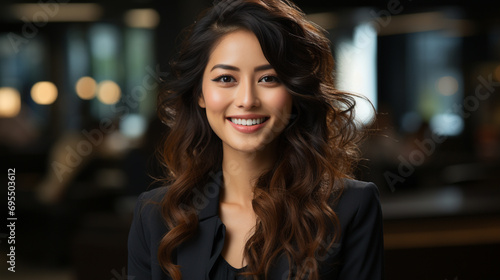 The Joyful Smile of an Asian Business Trailblazer
