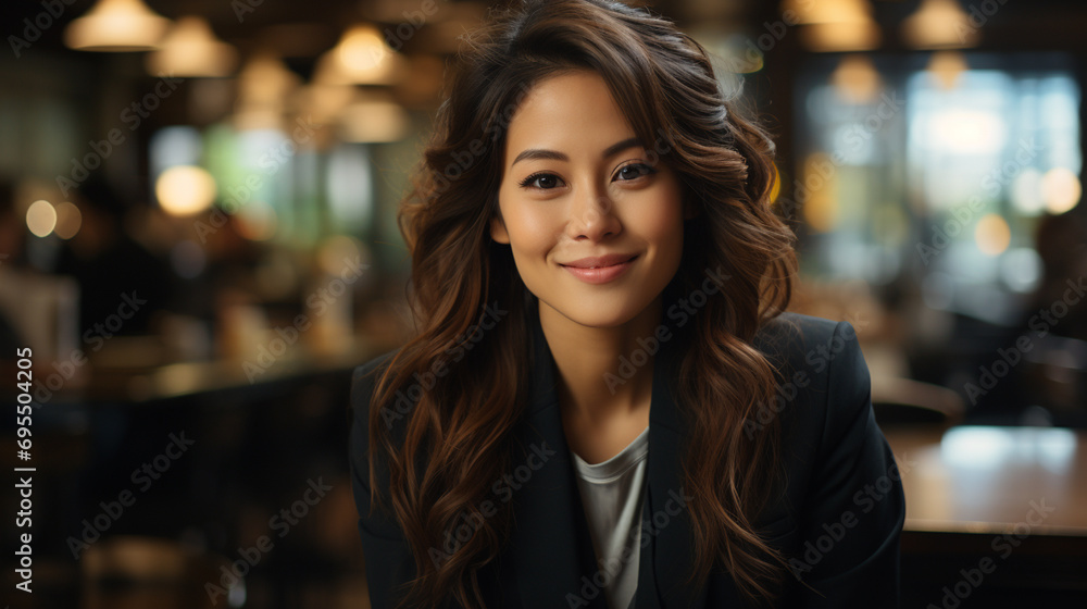 The Joyful Smile of an Asian Business Trailblazer The Joyful Smile of an Asian Business Trailblazer