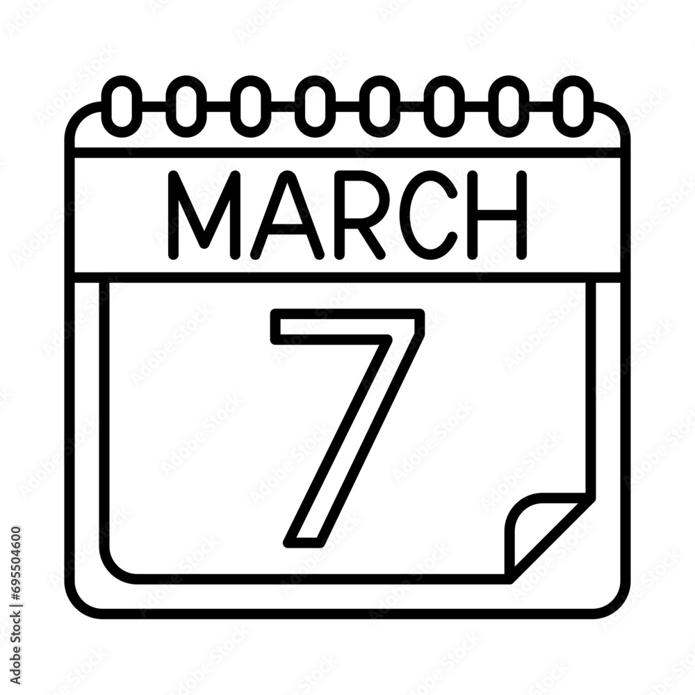 March Icon Design March Icon Design