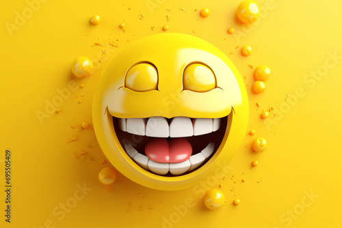 happy smiley face with smile