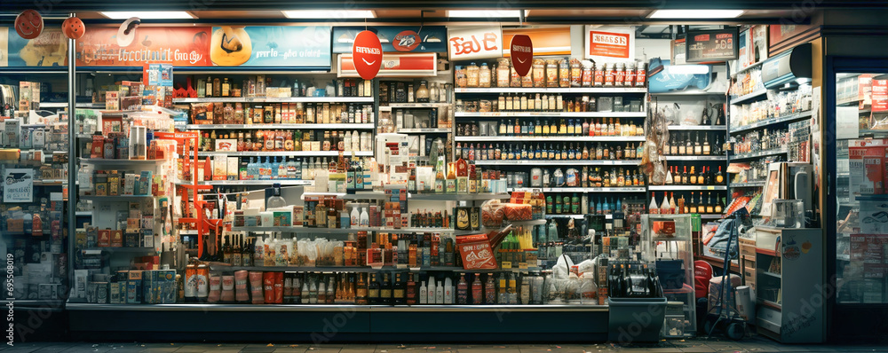 A alcohol store filled with lots of bottles.