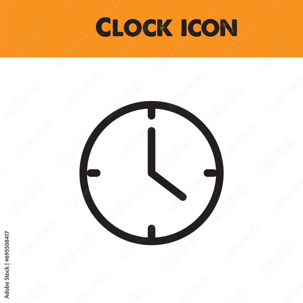 Clock icon. Alarm vector eps 10 Clock icon. Alarm vector eps 10